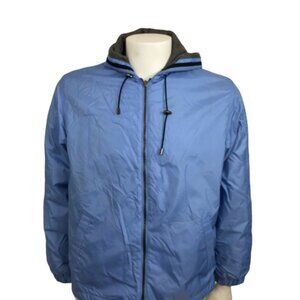 ENDURANCE Men's Periwinkle Blue Windbreaker Sz M
